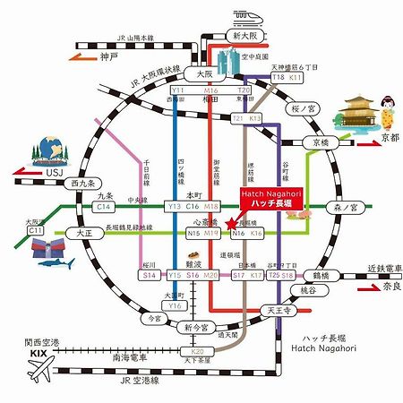 Hatch Nagahori 702 大阪市 エクステリア 写真